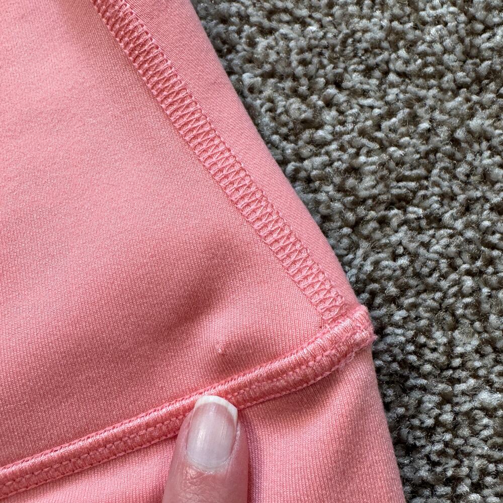 ALO Yoga Leggings High Waist Coral Pink Size Small Excellent Yoga Pilates 7/8 - Picture 4 of 11